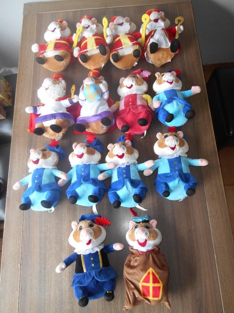 AH Sinterklaas en Piet hamsters 5 euro per stuk, Verzamelen, Supermarktacties, Albert Heijn, Ophalen of Verzenden