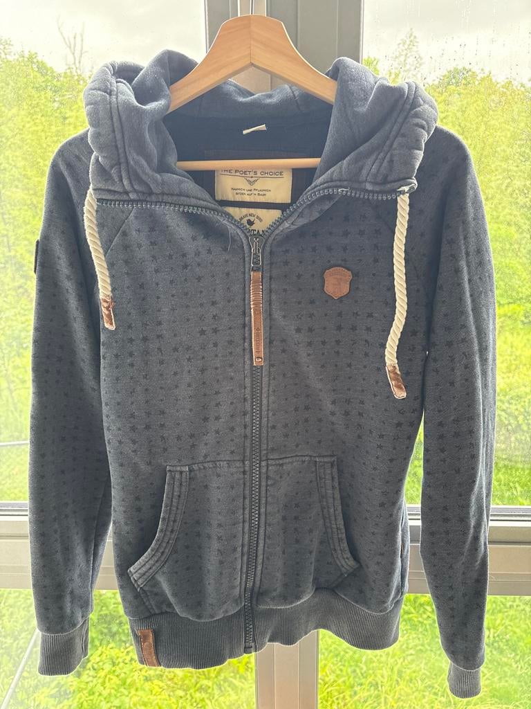 Naketano vest met capuchon - Maat M, Ophalen of Verzenden, Gedragen, Maat 38/40 (M), Grijs