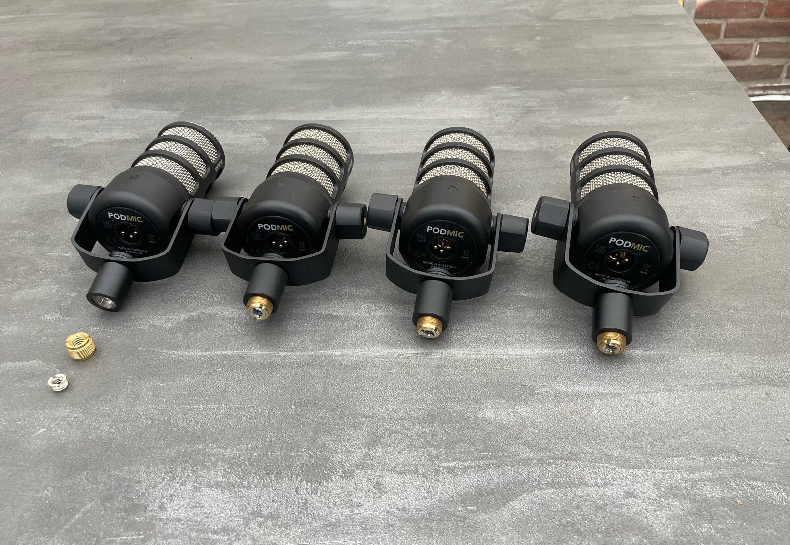 Rode PodMic microfoons (4 stuks), Ophalen, Zo goed als nieuw, Studiomicrofoon