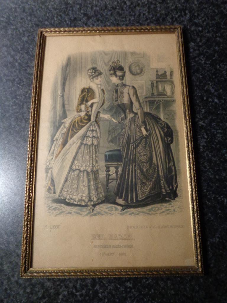 org tekening uit 1885, Antiek en Kunst, Kunst | Tekeningen en Foto's, Ophalen of Verzenden