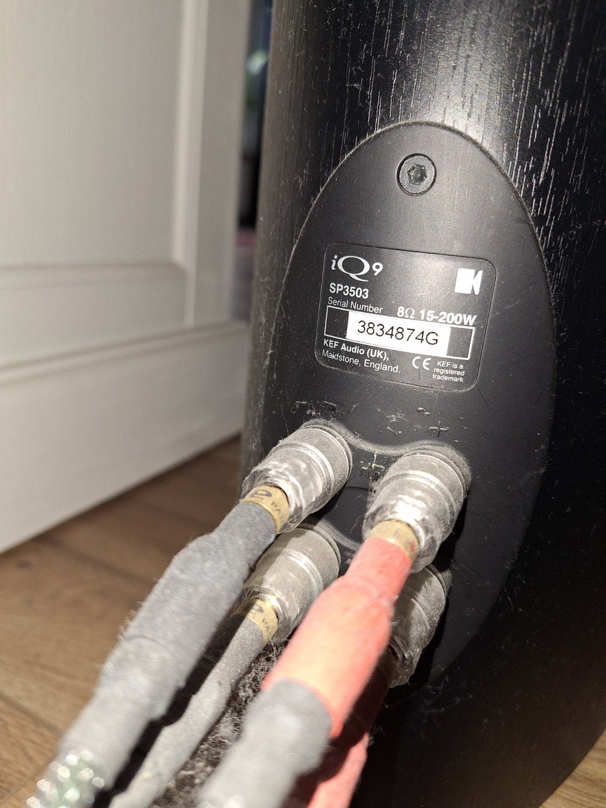 KEF iQ9 Vloerstaande Luidspreker - Made in Engeland, Vloerstaande luidspreker, Gebruikt, Basreflex, KEF