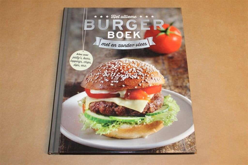 Het Ultieme Burgerboek — 46 Burgers Met & Zonder Vlees, Ophalen of Verzenden, Zo goed als nieuw, Nederland en België