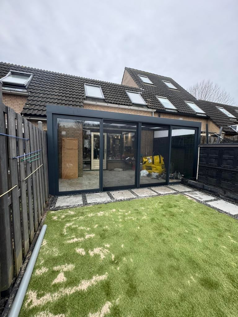 Complete veranda met schuifpui – nú voor slechts €5500!, Tuin en Terras, Overkappingen, Ophalen of Verzenden, Zo goed als nieuw