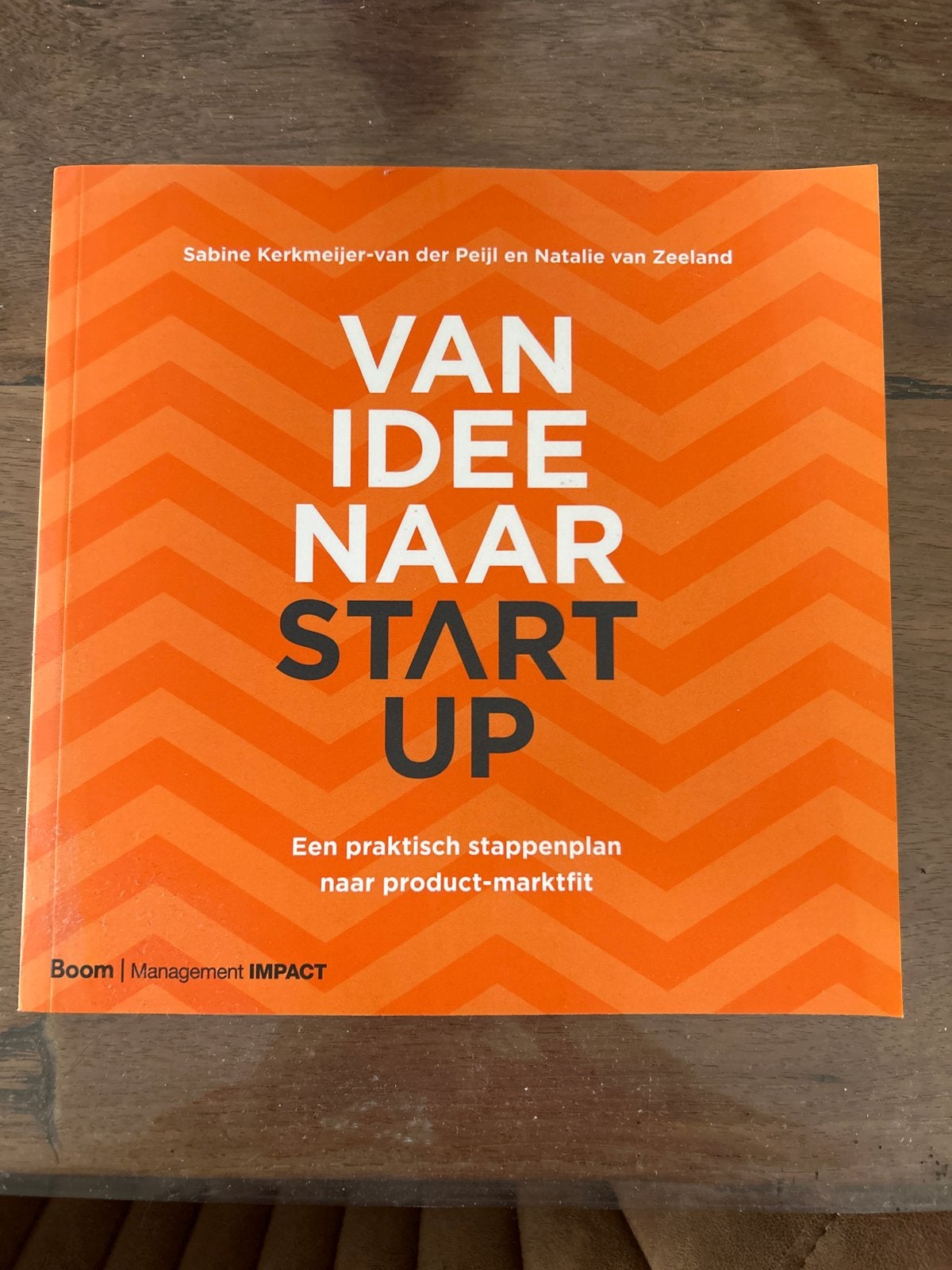 Van Idee Naar Start-Up: Praktisch Stappenplan Product-Marktf, Ophalen of Verzenden, Zo goed als nieuw, Management