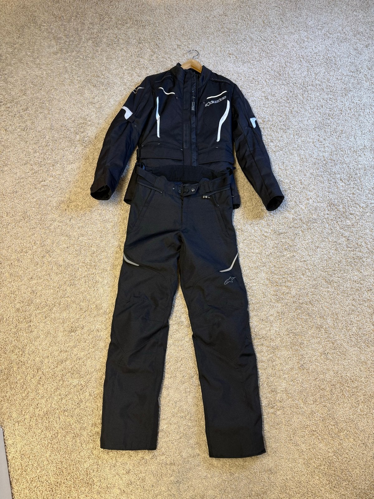 Alpinestars Textiel Motorpak (Jas en Broek) S, Motoren, Kleding | Motorkleding, Ophalen, Tweedehands, Dames, Jas | textiel