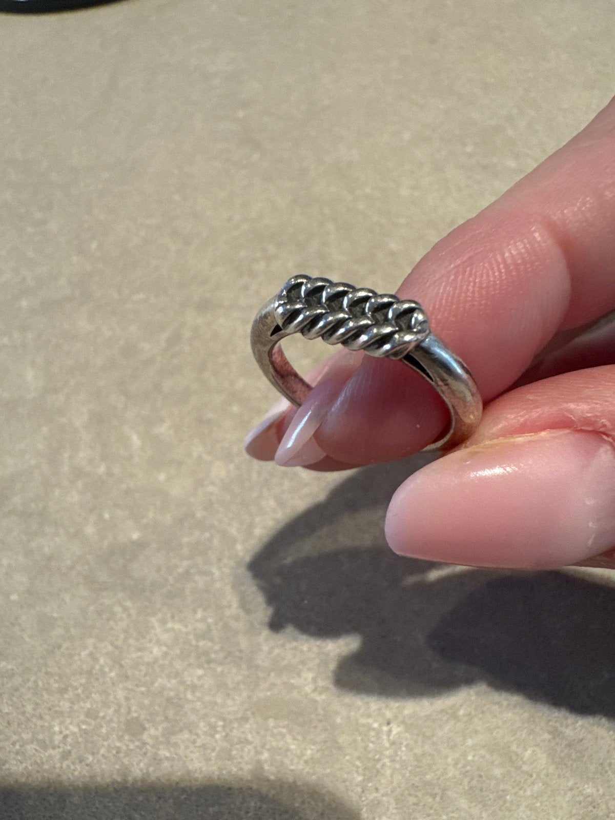 Buddha to Buddha Refined Chain Ring Maat 17, Ophalen of Verzenden, Zo goed als nieuw, 17 tot 18, Dame of Heer