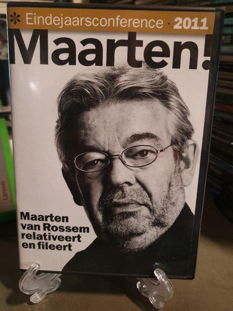 Maarten van Rossem - Eindejaarsconference 2011. DVD, Alle leeftijden, Ophalen, Zo goed als nieuw, Stand-up of Theatershow