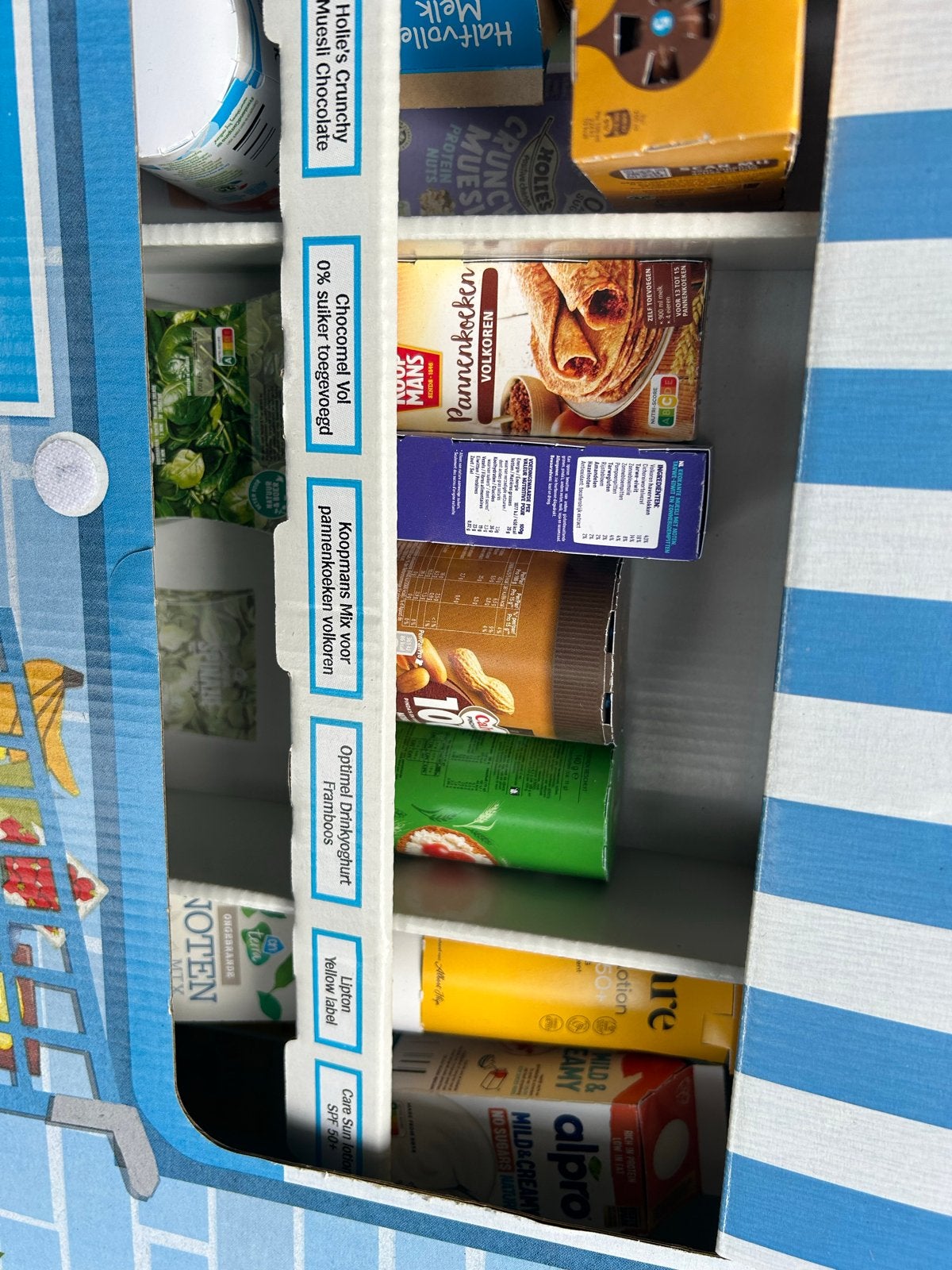 Albert Heijn Winkeltje met voedselproducten en afstandsbedie, Ophalen, Gebruikt, Jongen of Meisje