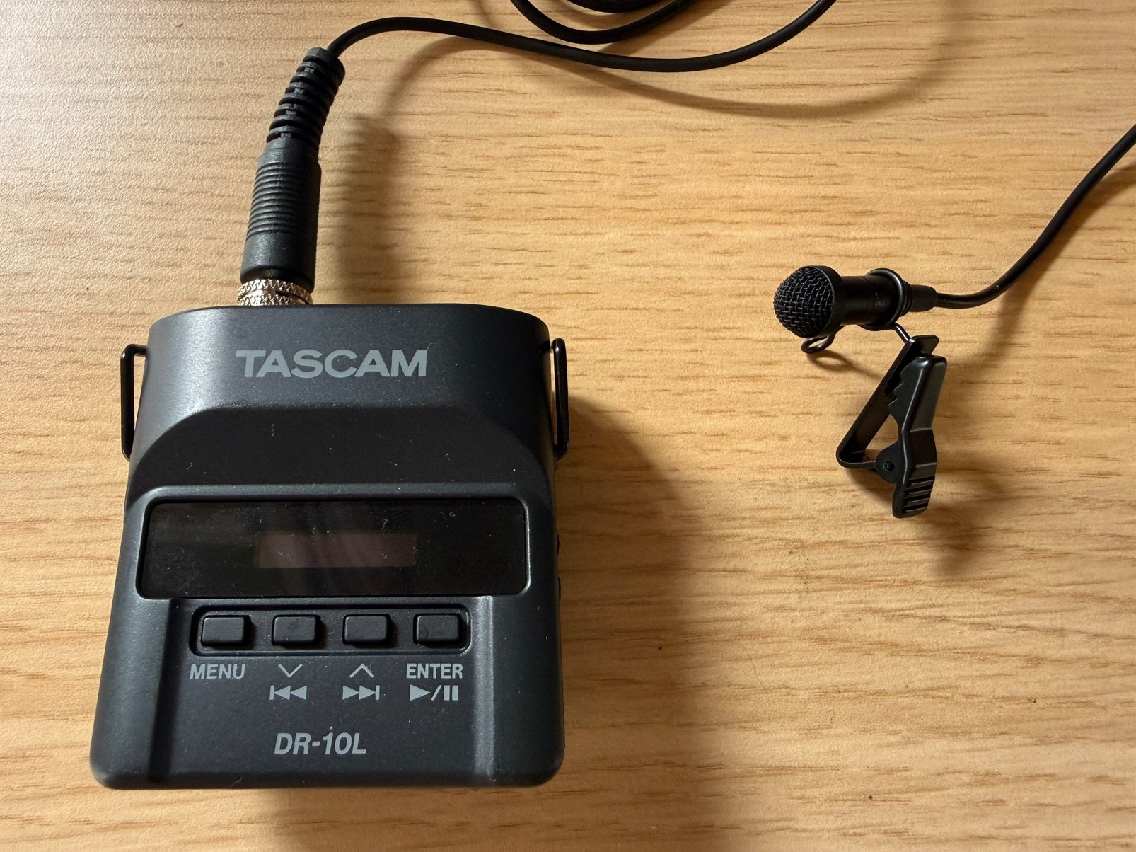 Tascam DR-10L Microphone Professional, Ophalen, Zo goed als nieuw