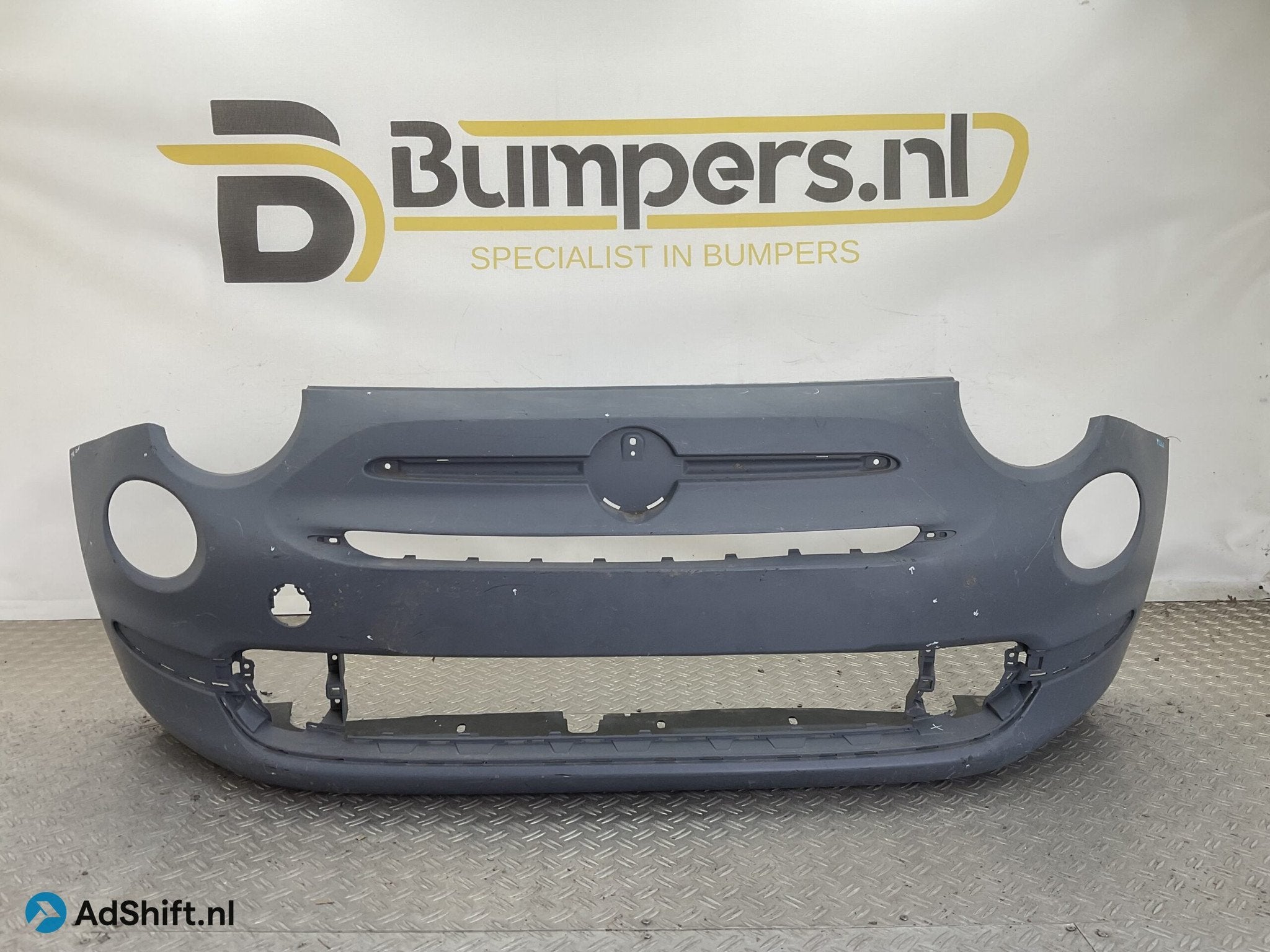 Bumper Fiat 500 Lounge Facelift 16-23 735619491 Voorbumper B, Bumper
