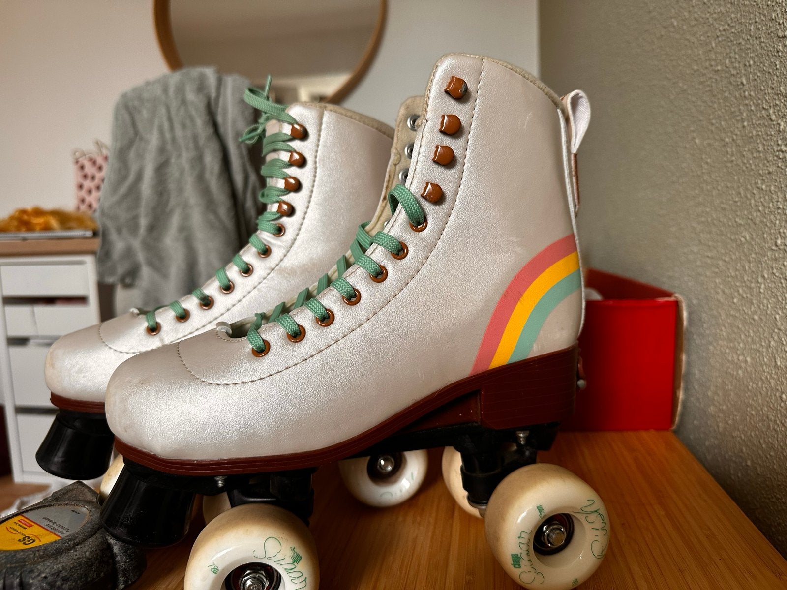 Verstelbare rolschaatsen maat 35-38, Ophalen, Verstelbaar, Gebruikt, Kinderen
