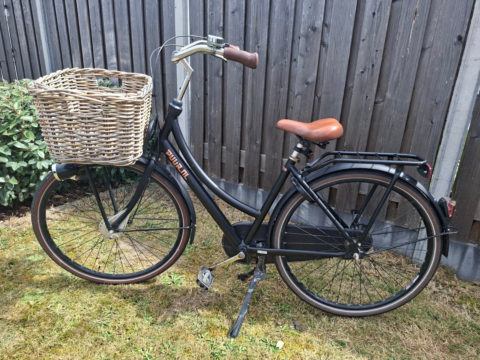 Damesfiets van Gazelle editie puur met versnellingen, Ophalen, Terugtraprem, Gebruikt, 47 tot 50 cm