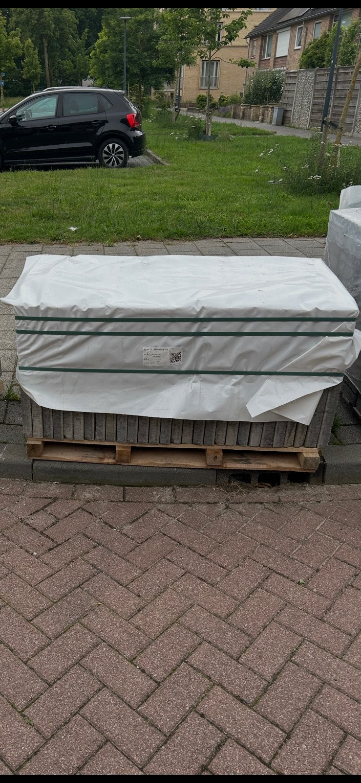 Nieuwe Terrastegels Ibiza Taupe 60x60x4 cm, Tuin en Terras, Tegels en Klinkers, Ophalen, Nieuw, 5 tot 10 m², Beton