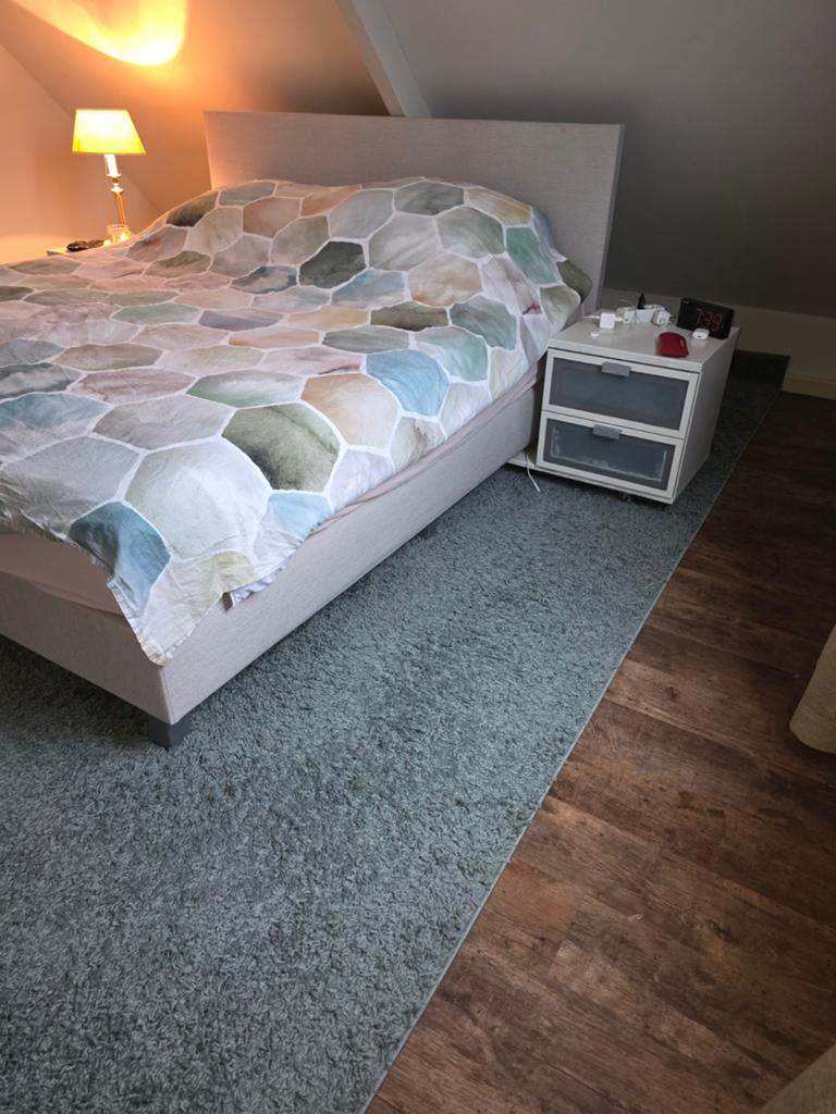 Heel mooi groot groen kleed 400x300, Ophalen, 200 cm of meer, Zo goed als nieuw, 200 cm of meer