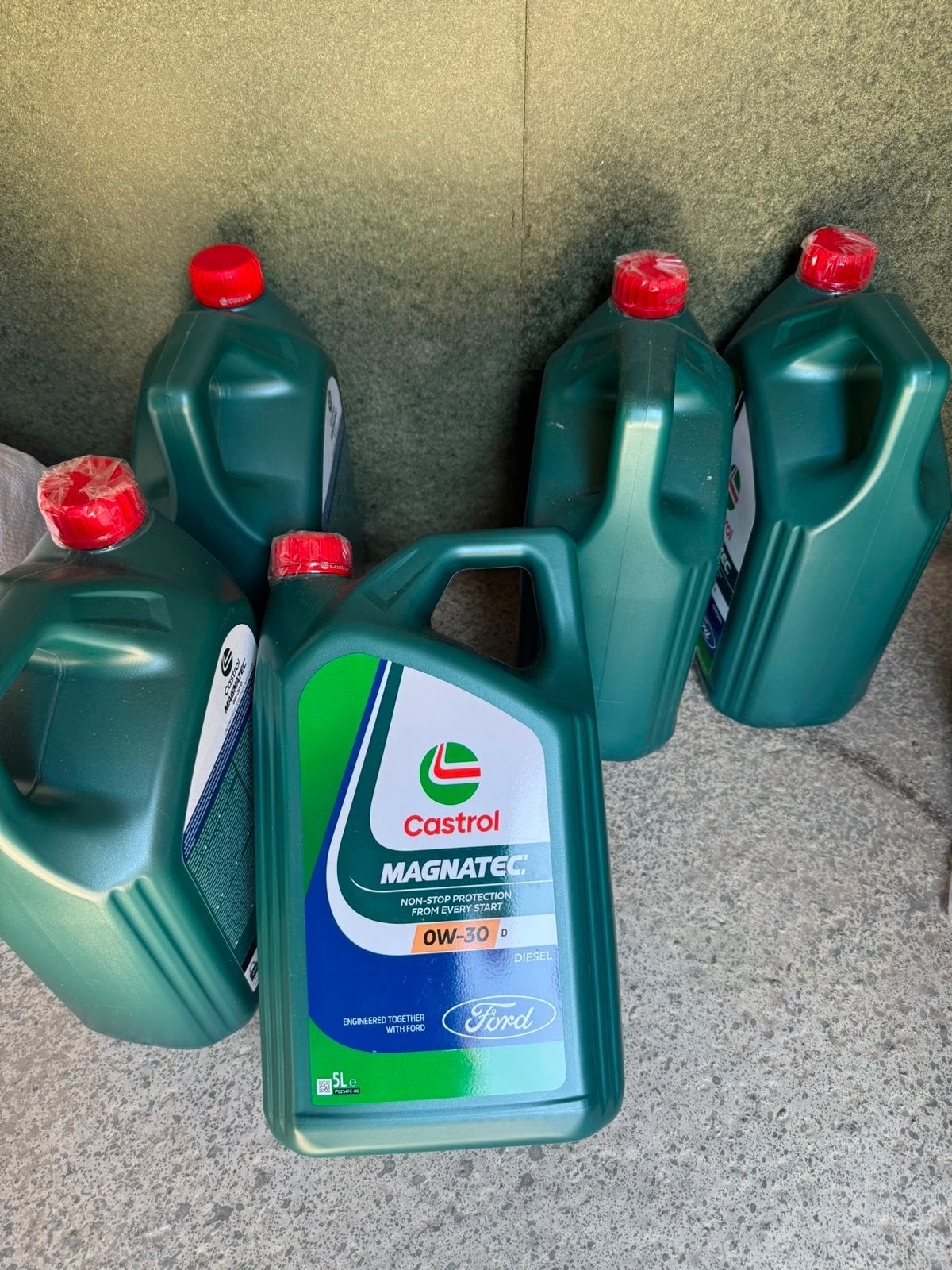 5x Castrol Magnatec OW-30 D Diesel Motorolie - 5 Liter, Ophalen, Nieuw, Ford