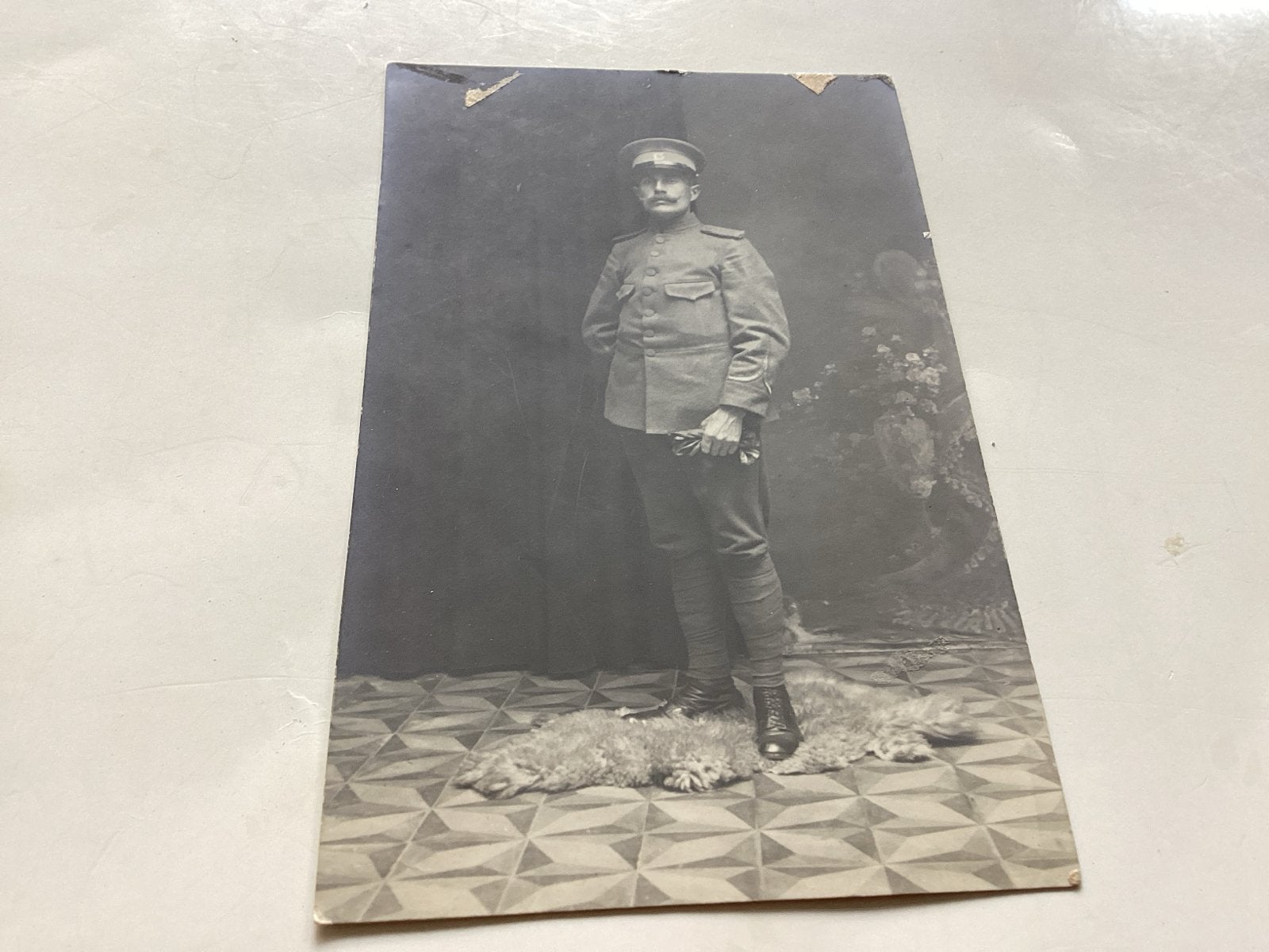 Oude foto van soldaat - Voor 1940, Verzamelen, Gebruikt, Foto, Ophalen of Verzenden, Voor 1940