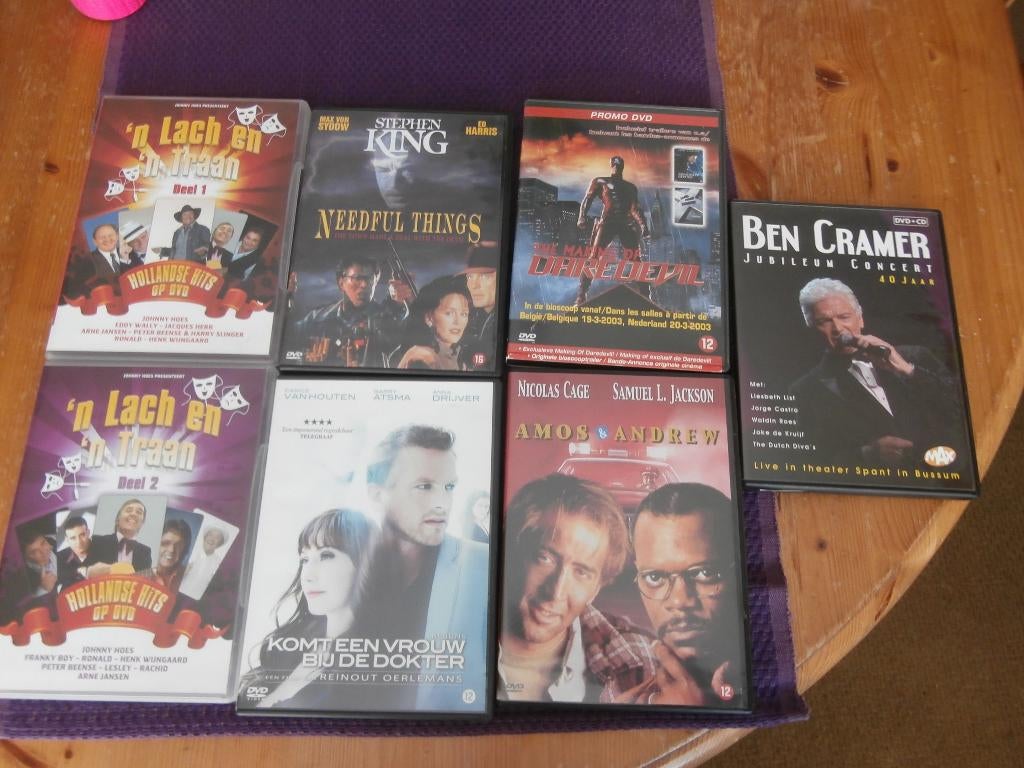 Dvd Ben Kramer Dare Devil Amos en Andrew Lach en Traan Dokte, Alle leeftijden, Ophalen of Verzenden, Zo goed als nieuw, Komedie