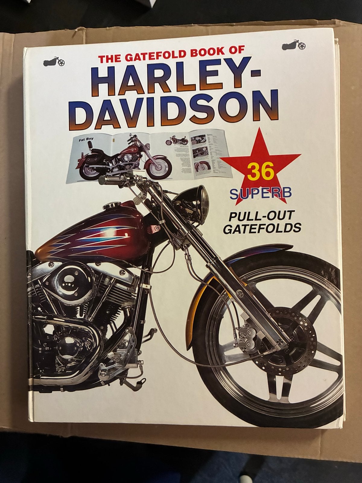 The Gatefold Book of Harley-Davidson - 36 Superb Pull-Outs, Ophalen of Verzenden, Gelezen
