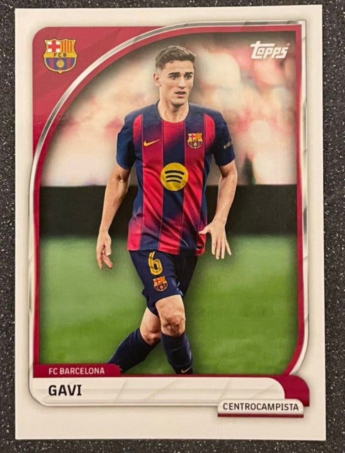 Topps FC BARCELONA 2025    GAVI, Verzenden, Zo goed als nieuw, Plaatje