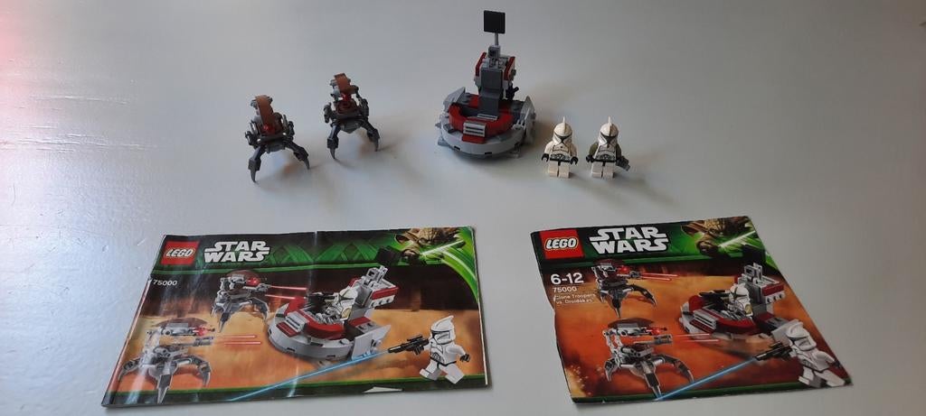 LEGO Star Wars 75000 Clone Troopers vs Droidekas (2013), Compleet, Gebruikt, Star Wars, Lego