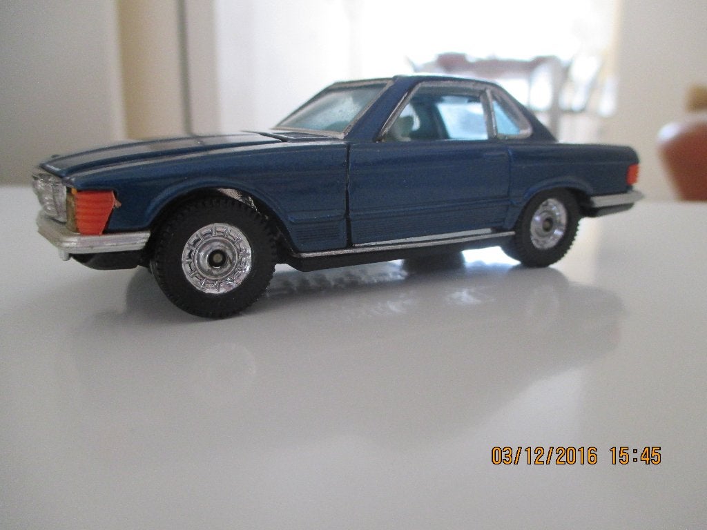 CORGI MERCEDES BENZ 350 SL 1969, Hobby en Vrije tijd, Modelauto's | 1:43, Ophalen of Verzenden, Zo goed als nieuw, Auto, Corgi