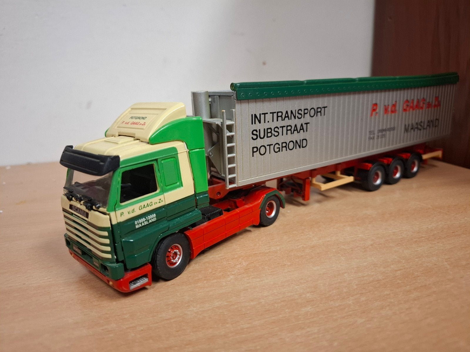 Scania Streamline P vd Graag Tekno, Ophalen of Verzenden, Zo goed als nieuw, Bus of Vrachtwagen, Tekno