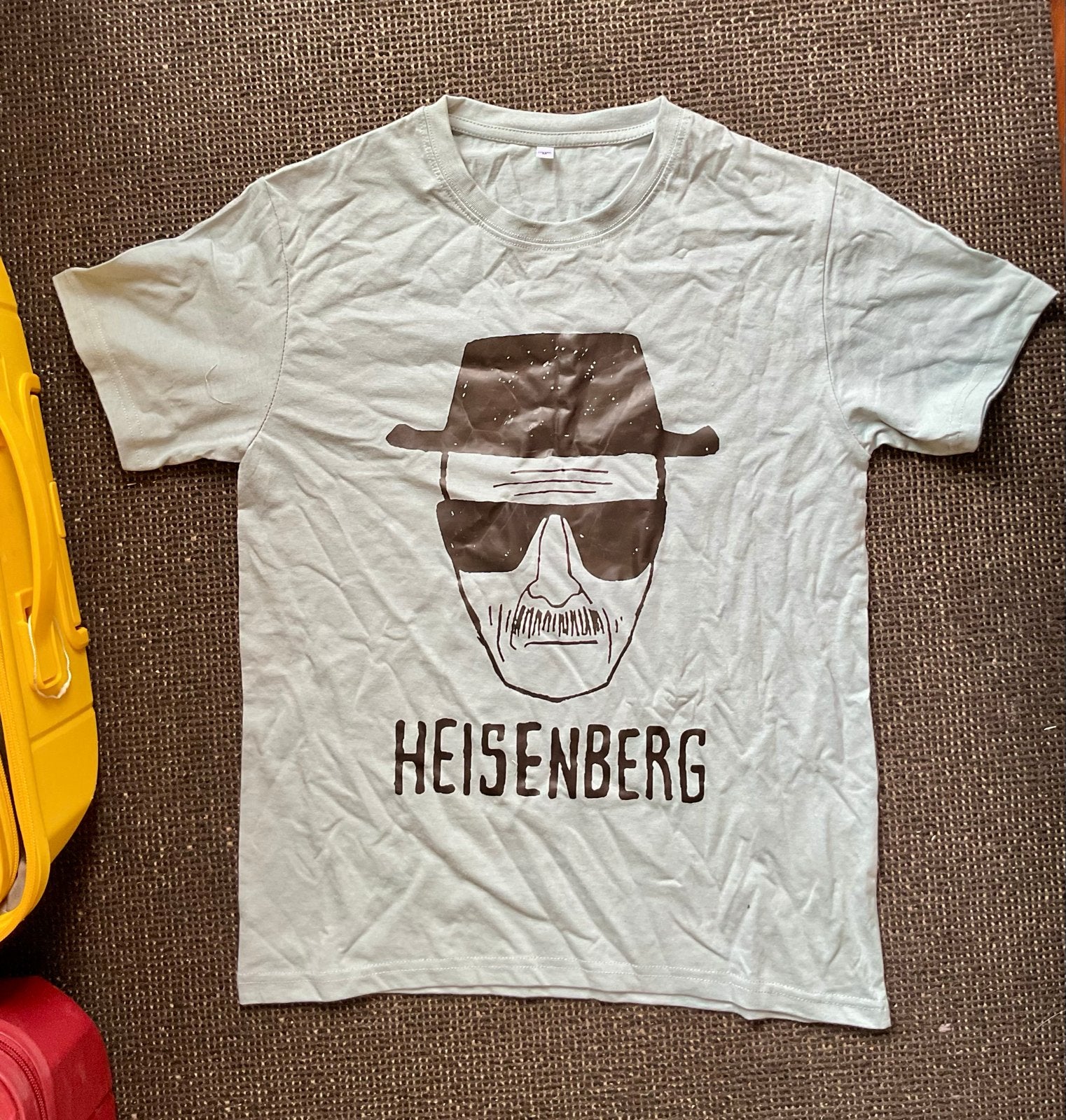 Breaking Bad Heisenberg T-shirt, Ophalen of Verzenden, Korte mouw, Maat 36 (S), Gedragen