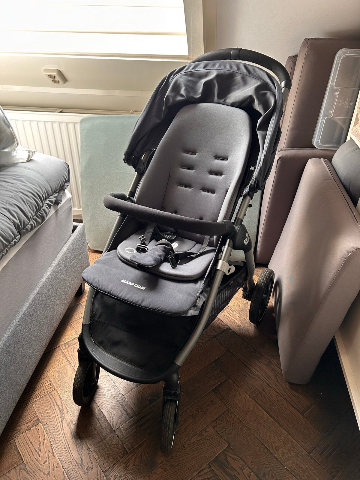 Maxi-Cosi kinderwagen(incl regenhoes en zak)- In goede staat, Ophalen, Zo goed als nieuw, Kinderwagen, Maxi-Cosi