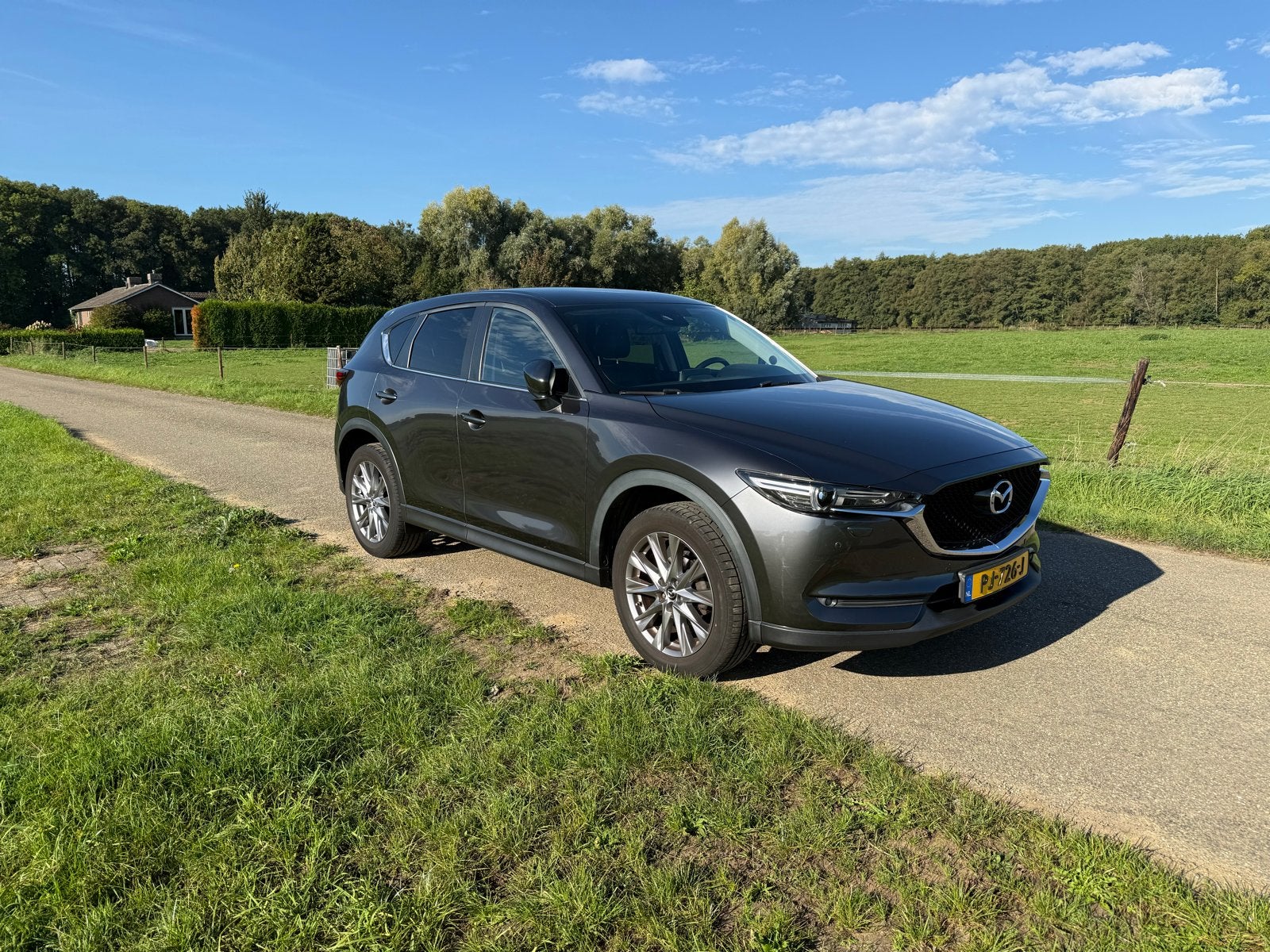 Mazda CX-5 2.0 Skyactiv-g 165pk 2WD 2017 Grijs, Auto's, Voorwielaandrijving, 1998 cc, 4 cilinders, 715 kg
