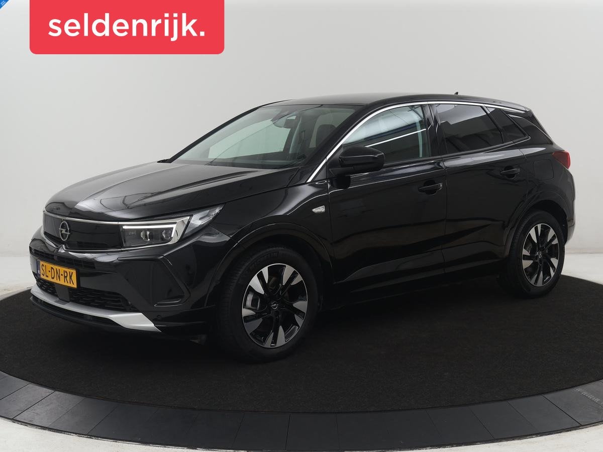 Opel Grandland X 1.6 Turbo Plug-In Hybrid Business Elegance, Auto's, Euro 6, 4 cilinders, Leder en Stof, Zwart