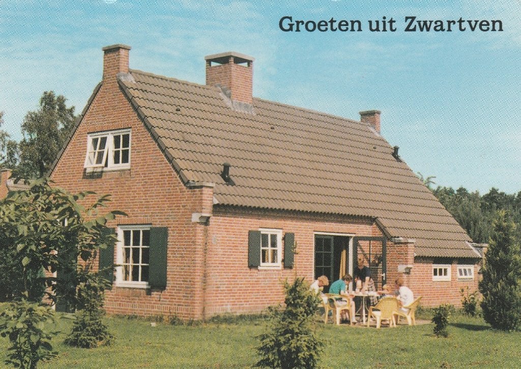 HOOGE MIERDE Zwartven Recreatiecentrum, Verzamelen, Ansichtkaarten | Nederland, Verzenden, 1980 tot heden, Gelopen, Noord-Brabant