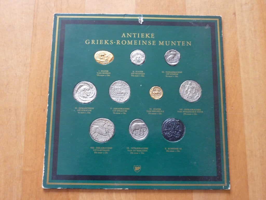 Antieke Grieks-Romeinse Munten Set - BP Collectie, Ophalen of Verzenden, Overige landen, Setje