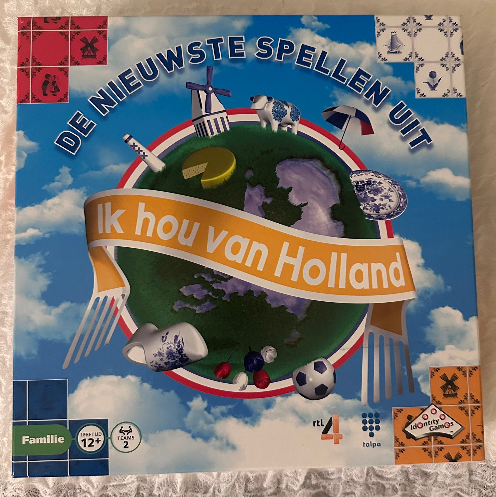 Spel “Ik hou van Holland”, Hobby en Vrije tijd, Gezelschapsspellen | Bordspellen, Ophalen, Zo goed als nieuw