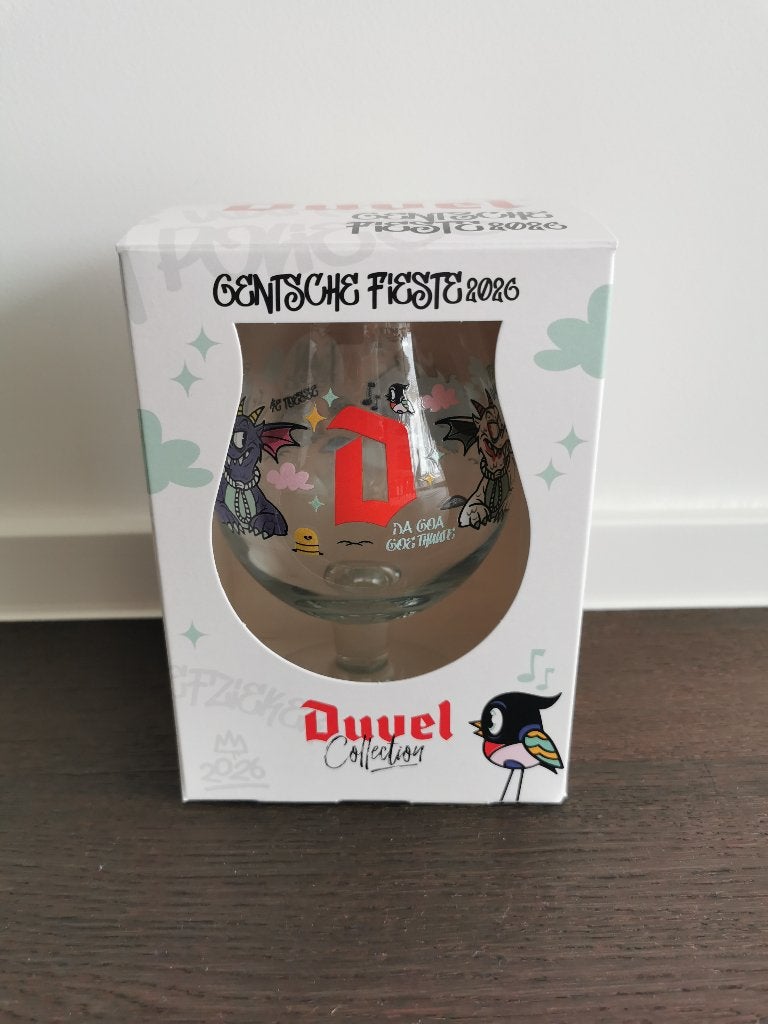 Duvelglas Gentse feesten 2026, Verzamelen, Ophalen of Verzenden, Nieuw, Glas of Glazen, Duvel