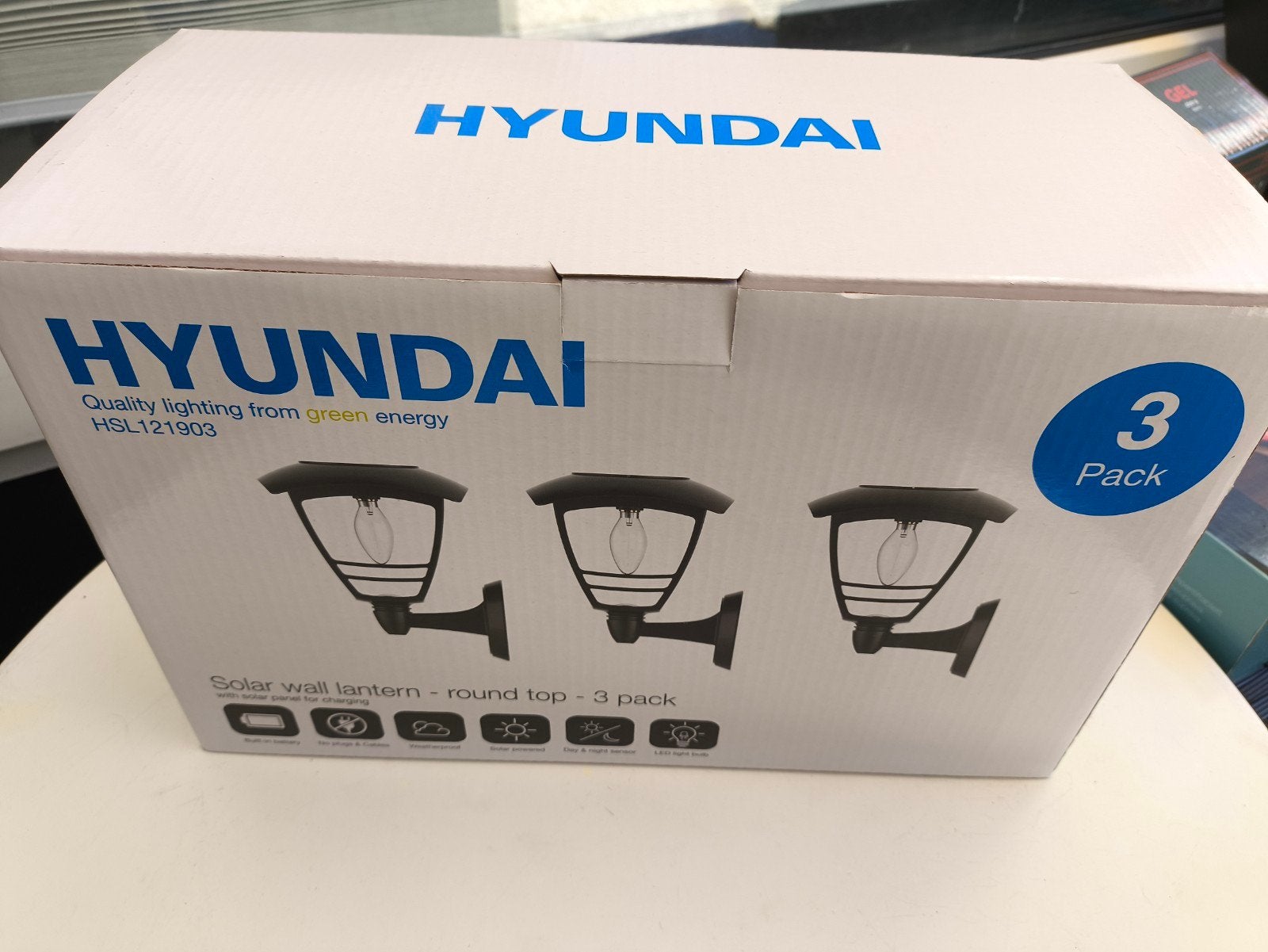 Hyundai Lampen set Op Zonne Energie,NIEUW!!, Ophalen of Verzenden, Nieuw