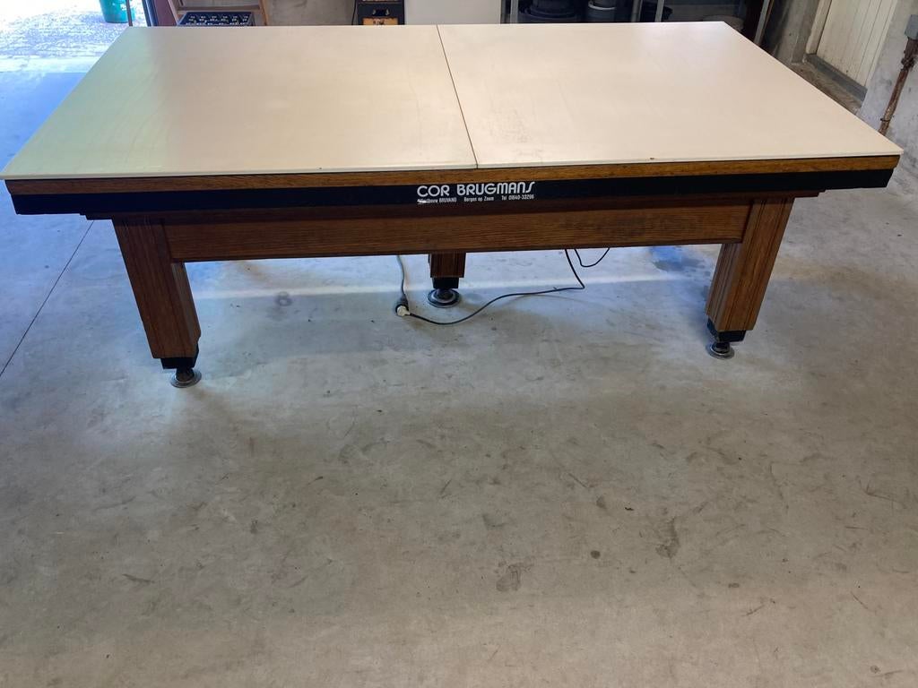 Biljart te koop. Incl toebehoren. mancave?, Ophalen, Zo goed als nieuw, Biljarttafel