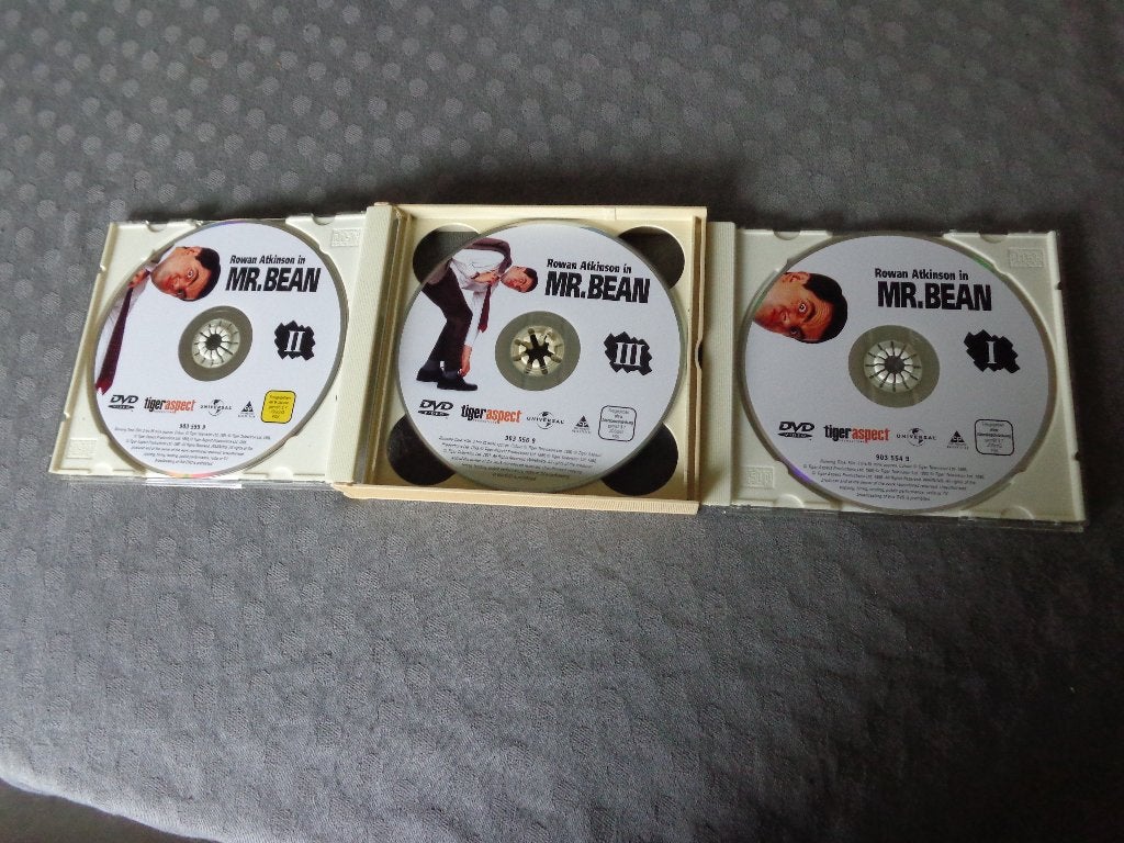Mr. Bean 3 dvd,s, Alle leeftijden, Ophalen of Verzenden, Zo goed als nieuw, Britse komedie