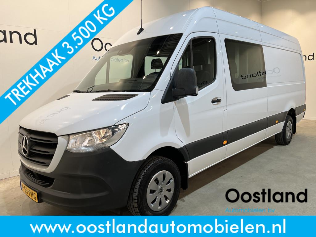 Mercedes-Benz Sprinter 316 CDI L3H2 RWD DC 5 pers / Trekhaak, Auto's, Bestelauto's, 13 km/l, Gebruikt, 4 cilinders, Met garantie (alle)