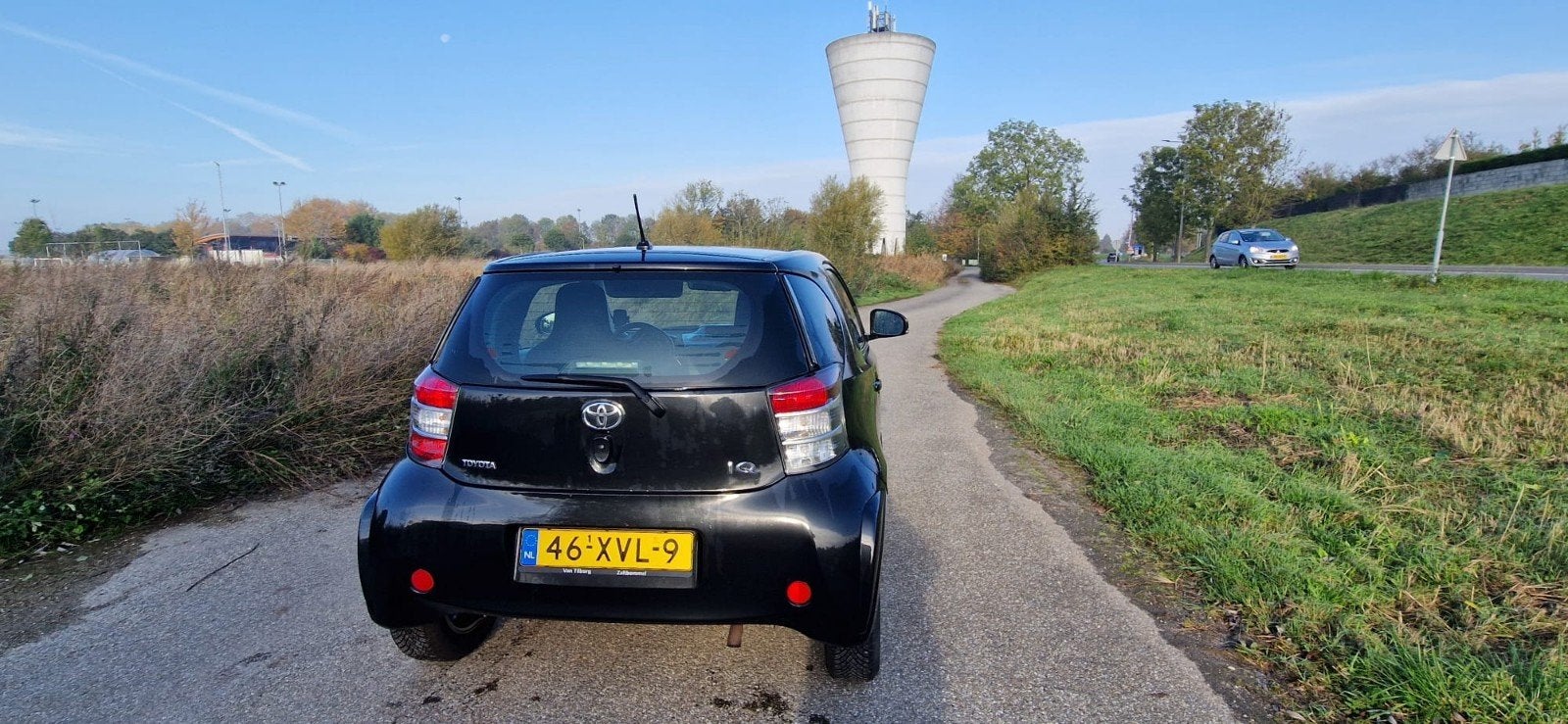 Toyota IQ 1.0 2012 Zwart van 1e eigenaar, 4 stoelen, Origineel Nederlands, Handgeschakeld, 3 cilinders
