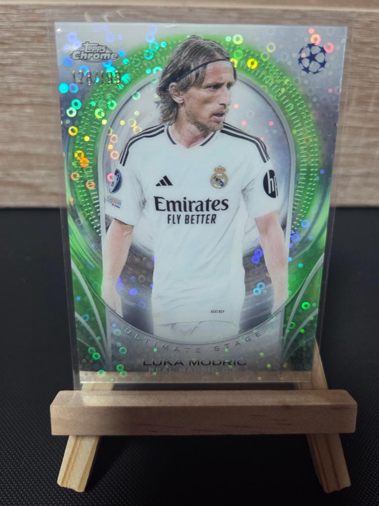 Luka Modric Topps Chrome Kaart 128/199 - Top Conditie, Ophalen of Verzenden, Zo goed als nieuw, Buitenlandse clubs, Spelerskaart