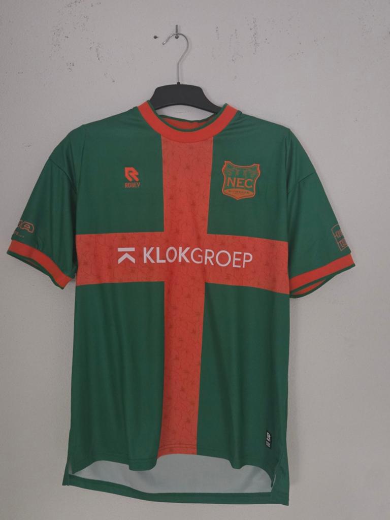 NEC Nijmegen Vierdaagse shirt XXL Groen/Oranje, Groter dan maat XL, Ophalen of Verzenden, Zo goed als nieuw, Shirt