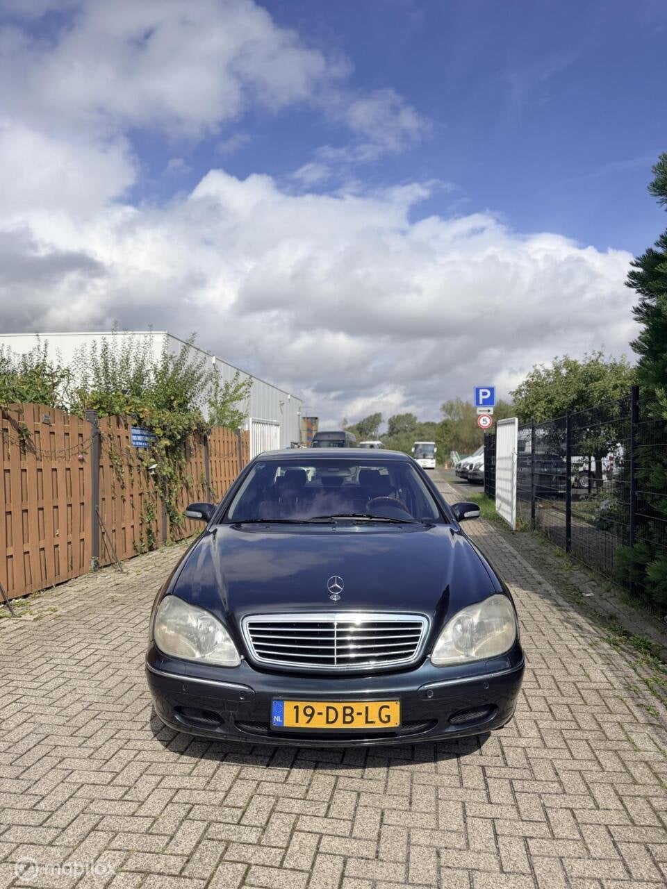 Mercedes S-klasse 430, Auto's, Mercedes-Benz, Achterwielaandrijving, Zwart, Bedrijf, 4266 cc