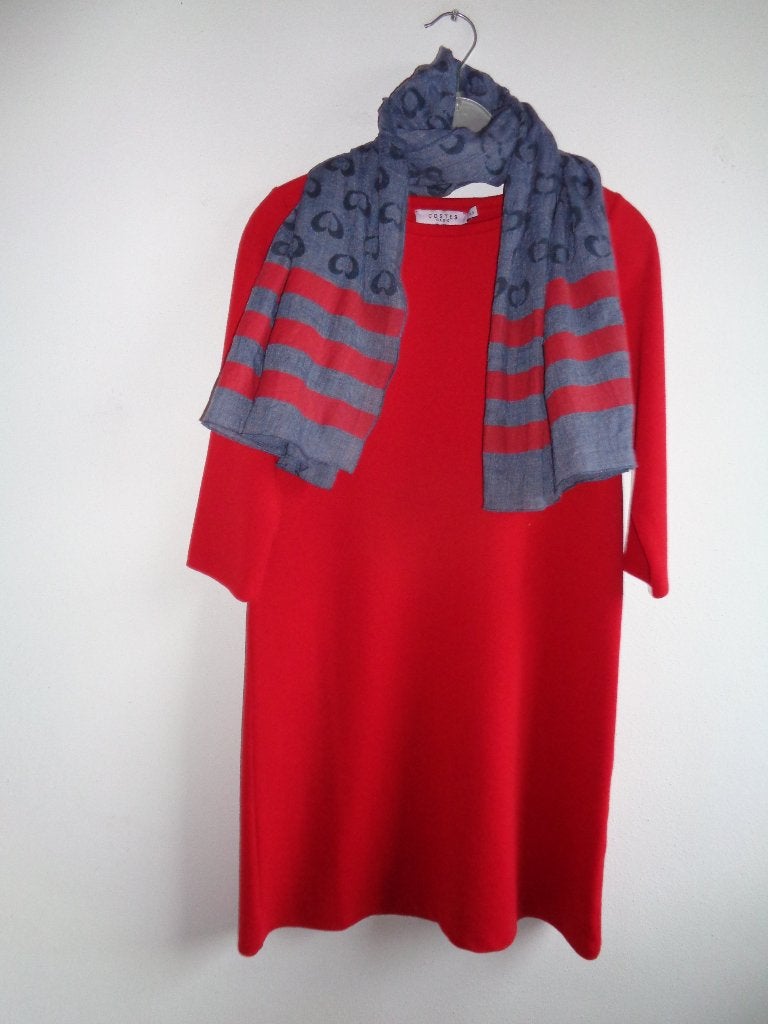Tuniek/Jurk  met gratis sjaal, Ophalen of Verzenden, Gedragen, Maat 34 (XS) of kleiner, Overige kleuren