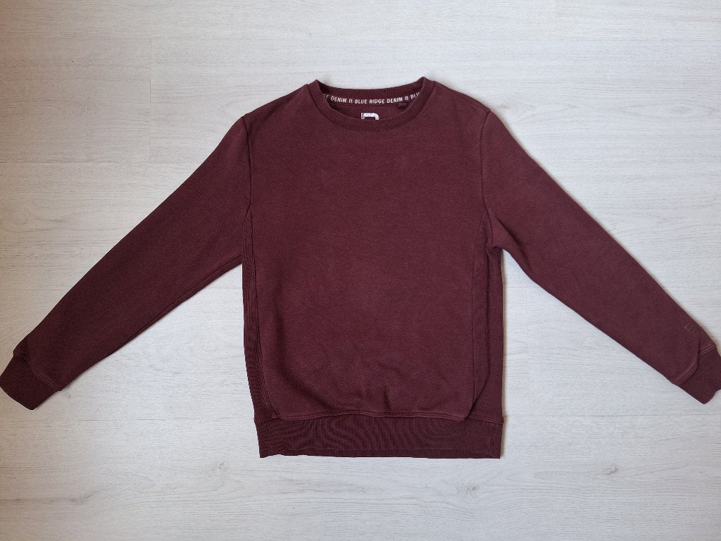Bordeaux rode trui van WE Fashion, maat 146/152, Gebruikt, Trui of Vest, Ophalen of Verzenden, Jongen