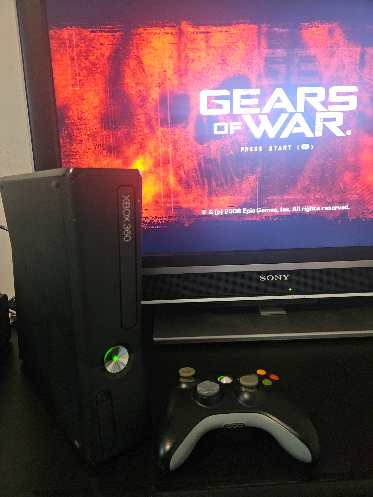Xbox 360 Slim 250GB, Ophalen of Verzenden, 250 GB, Met 1 controller, 360 S