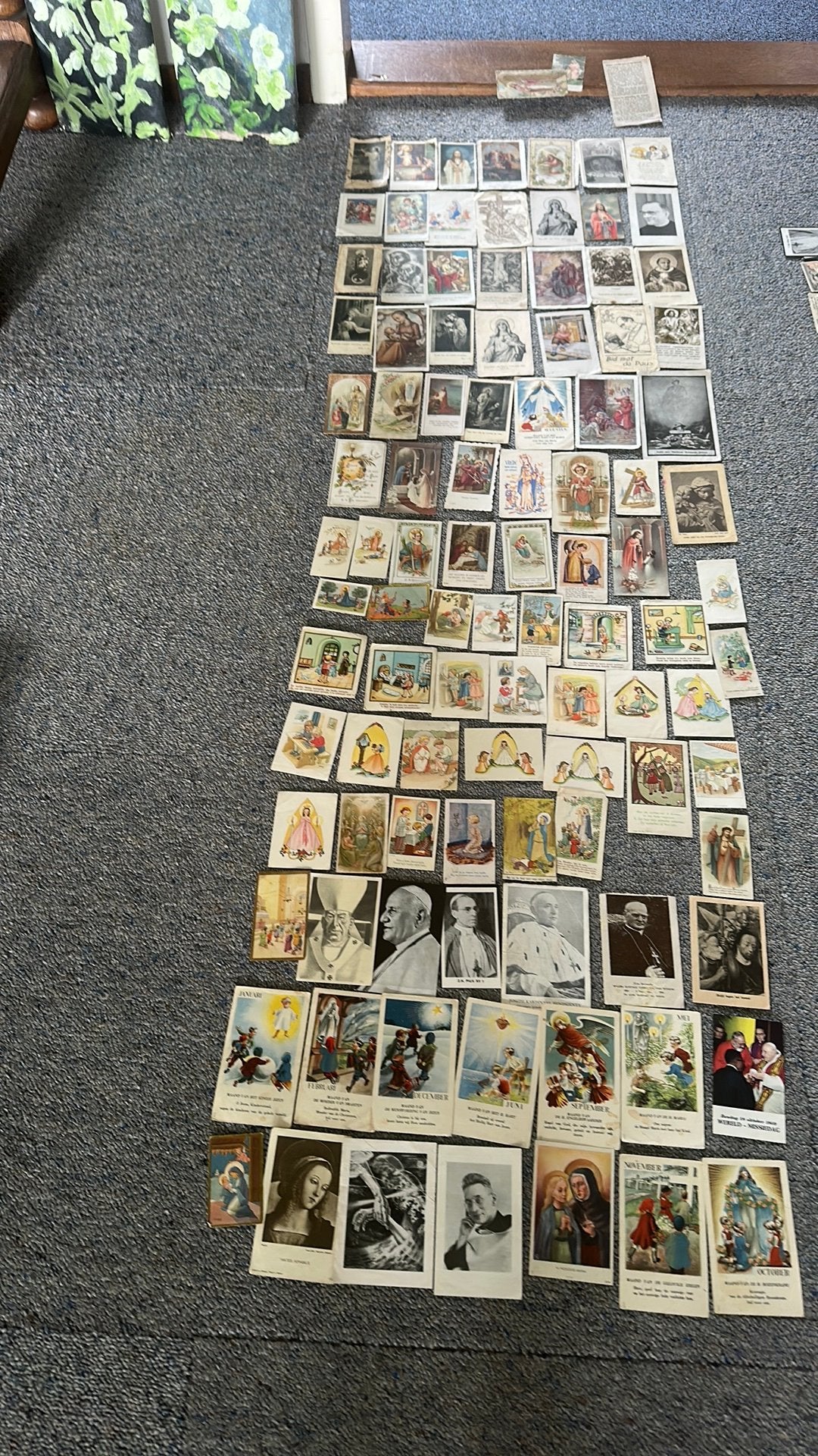 Bidprentjes vanaf 1917, ook met goud op druk, fraaie rand, Ophalen of Verzenden, Bidprentje