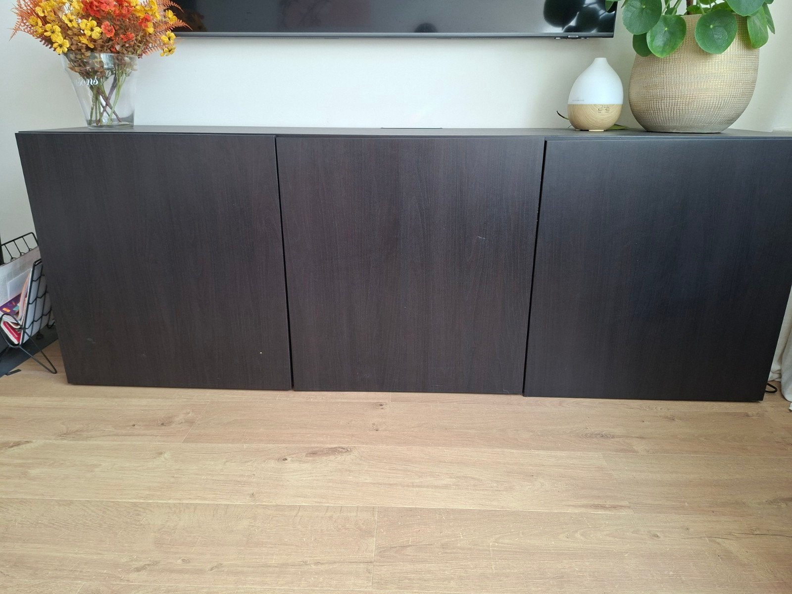 Ikea Besta tv kast/ dressoir, Huis en Inrichting, Ophalen, Gebruikt, 25 tot 50 cm, 150 tot 200 cm
