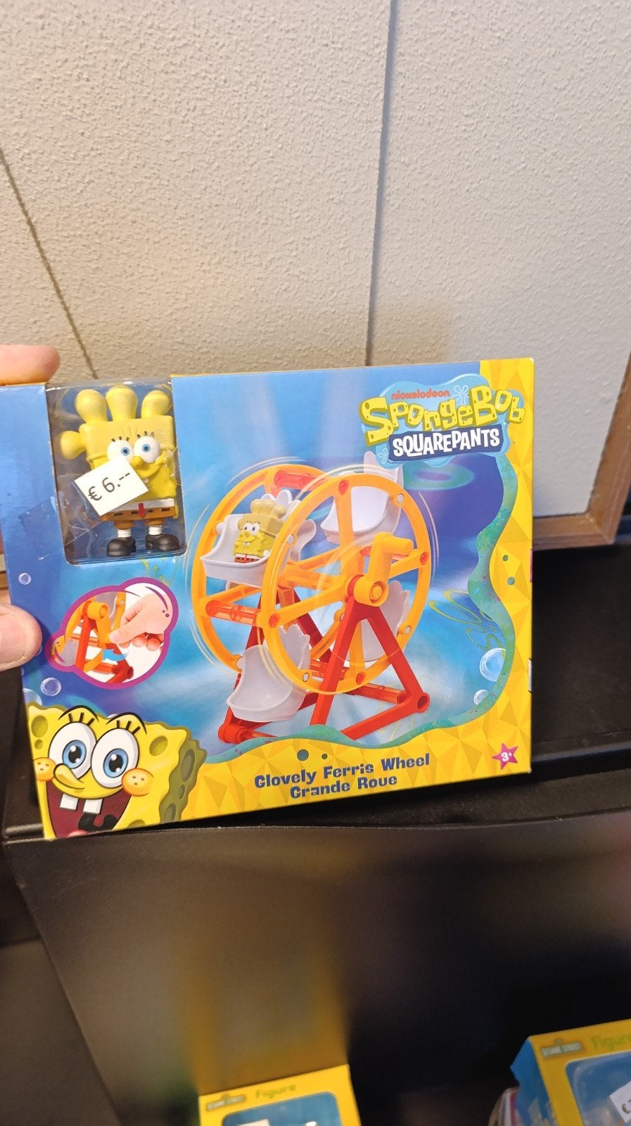 SpongeBob SquarePants Clovely Ferris Wheel Speelset, Ophalen of Verzenden, Nieuw, Jongen of Meisje