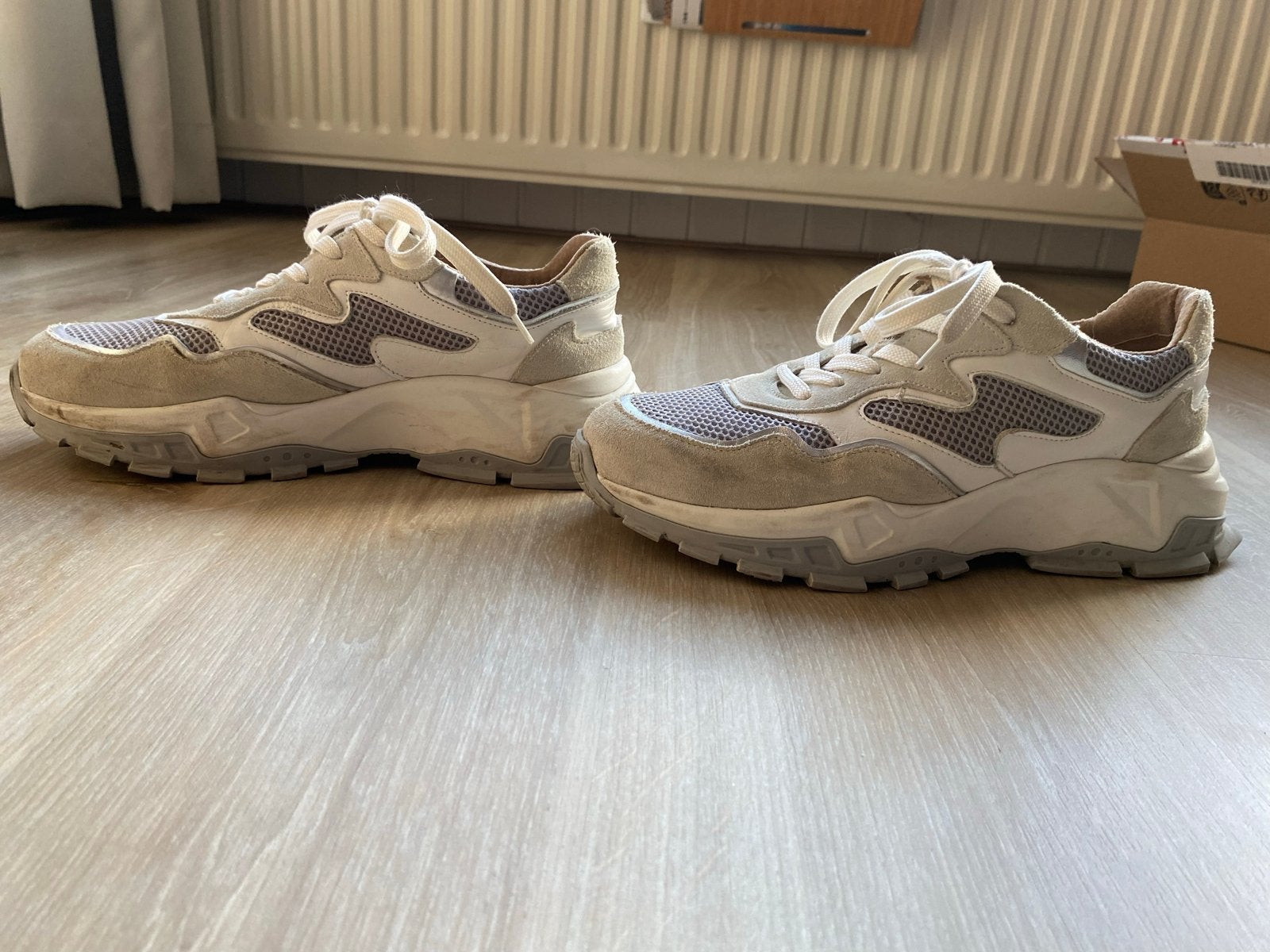 DWRS label Sneakers - Stijlvol en Comfortabel, Kleding | Dames, Ophalen of Verzenden, Sneakers of Gympen, Grijs, Gedragen