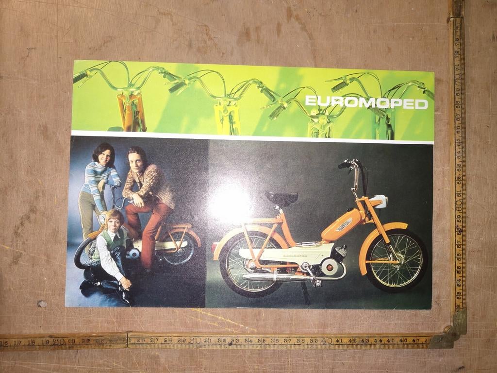Euromoped Agrati Garelli folder, Fietsen en Brommers, Ophalen of Verzenden, Zo goed als nieuw